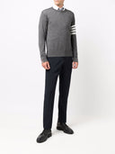 Thom Browne 4 Bar Wool Crewneck Jumper