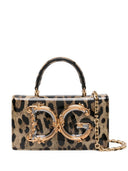 Dolce & Gabbana Dg Logo Leather Handbag
