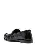 Saint Laurent Le Loafer Leather Slippers