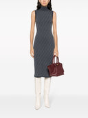 Fendi Ff Sleveless Midi Dress