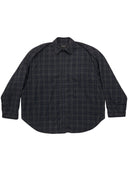 Balenciaga Checked Flannel Shirt