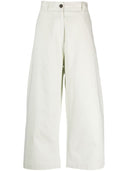 Studio Nicholson Cropped Cotton Trousers