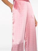 Casablanca Printed Silk Trousers