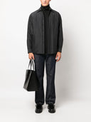 Auralee Silk Blend Quilted Shirt