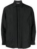 Auralee Silk Blend Quilted Shirt