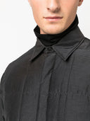 Auralee Silk Blend Quilted Shirt
