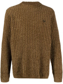 Fred Perry Logo Chenille CrewNeck Jumper