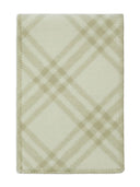 Burberry Check Motif Wool Scarf