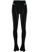 Mugler Sheer Panels Leggings