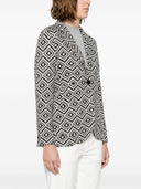 Circolo 1901 Wool And Cotton Blend Slim Fit Jacket