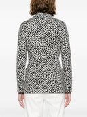 Circolo 1901 Wool And Cotton Blend Slim Fit Jacket