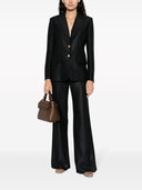 Chloè Wool And Silk Blend Flared Leg Trousers