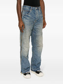 Purple Brand Full Zip Side Denim Dżinsy