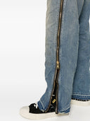 Purple Brand Full Zip Side Denim Dżinsy