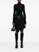 Off White Fashion High Neck Viscose Sweater
