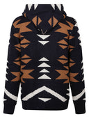 Tooco Ethnic Print Cardigan