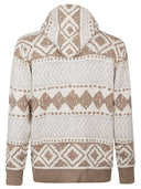 Tooco Ethnic Print Cardigan