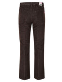 I Love My Pants Ribbed Velvet Flared Trousers