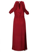 Crida Silk Midi Dress