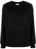 Moncler Logo Cotton Creewneck Sweatshirt