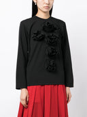 Comme Comme Printed Long Sleeve T Shirt