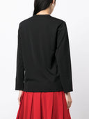 Comme Comme Printed Long Sleeve T Shirt