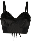 Jean Paul Gaultier Corset Conical Cropped Top