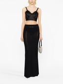 Jean Paul Gaultier Corset Conical Cropped Top