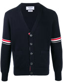 Thom Browne Rwb Cotton Cardigan