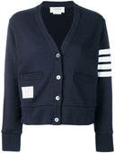 Thom Browne 4 Bar Cotton Cardigan