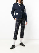 Thom Browne 4 Bar Cotton Cardigan