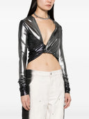Rick Owens Lilies Draped Long Sleeve T Shirt