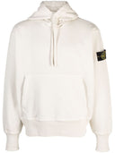 Sweat à capuche en coton du logo de l'île Stone Island