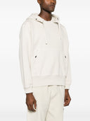 Sweat à capuche en coton du logo de l'île Stone Island