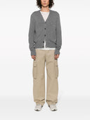 Ami Paris Ami De Coeur Cashmere Cardigan
