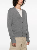 Ami Paris Ami De Coeur Cashmere Cardigan