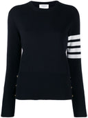 Thom Browne 4 Bar Cotton Sweater