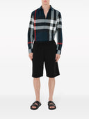 Burberry Check Motif Cotton Shirt