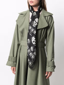 Alexander Mc Queen Skull Silk Scarf