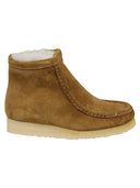Clarks Wallabee Hi Suede Leather Boots