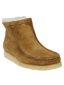 Clarks Wallabee Hi Suede Leather Boots