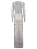 Santa Brand Maxi Dress