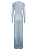 Santa Brand Maxi Dress