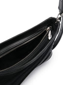 Mugler Spiral Curve 01 Denim Shoulder Bag