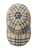 Burberry Check Motif Baseball Cap