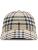 Burberry Check Motif Baseball Cap