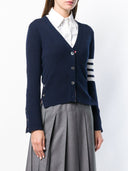 Thom Browne 4 Bar Cashmere Cardigan