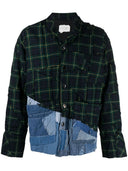 Greg Lauren Cotton Patchwork Shirt