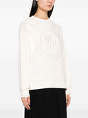 Moncler 로고 코튼 스웨트 셔츠
