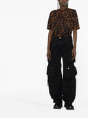 I jeans di carico di denim della felce Attico